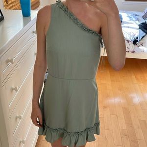 Light green Francesca’s dress